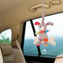 Dog Grey Hanging Pulling Toy