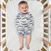 Dolphins Blue Ready Swaddle