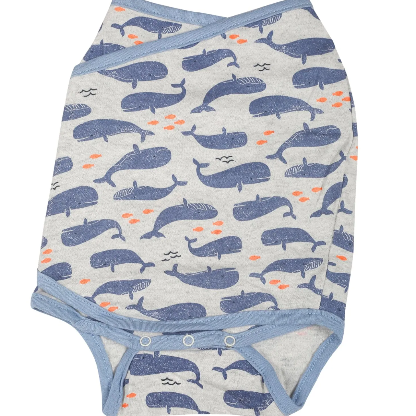 Dolphins Blue Ready Swaddle