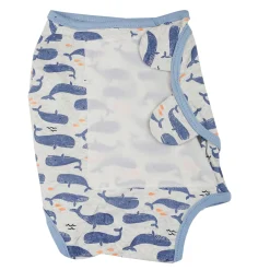 Dolphins Blue Ready Swaddle