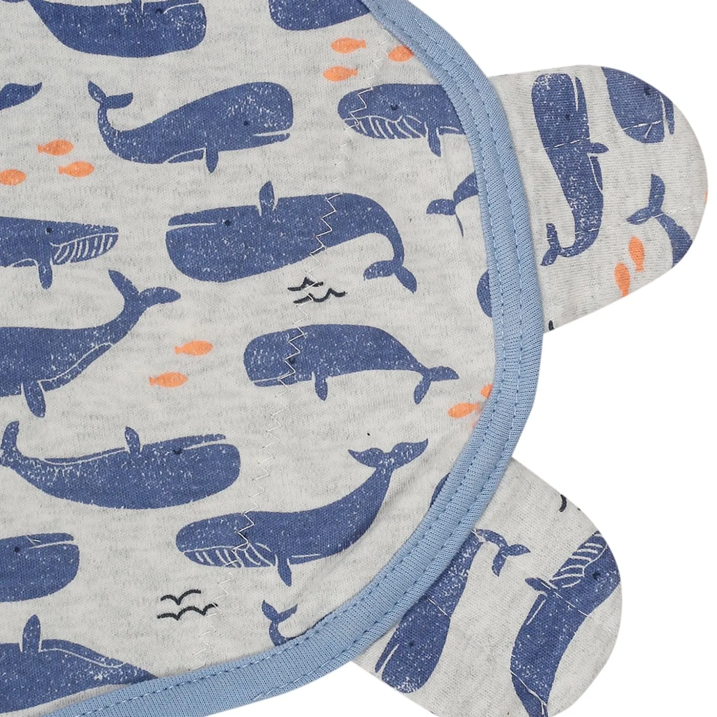 Dolphins Blue Ready Swaddle