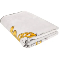 Dream With Stars White One Ply Blanket