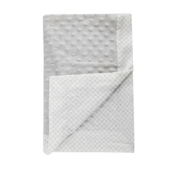 Dreamy Grey Bubble Blanket