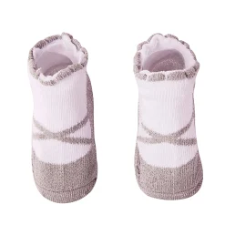 Dressy Floral Grey 3 Pcs Hairband And Socks Set