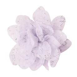 Dressy Floral Grey 3 Pcs Hairband And Socks Set