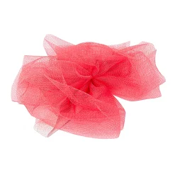 Dressy Floral Peach 3 Pcs Hairband And Socks Set