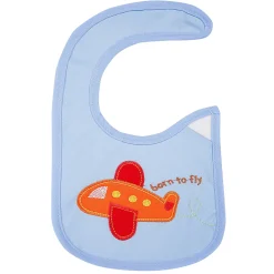 Duck And Plane Multicolour 3 Pk Bibs