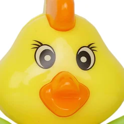 Duck Yellow And Green Rattle Teether