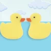 Ducklings Yellow 2 Pcs Bath Sponge