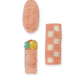 Elara Assorted Hair Clips Set 10 Pcs - Orange