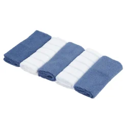 Elephant Blue Towel & Wash Cloth Set