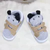 Elephant Cute And Stylish Comfy Velcro Booties - Grey