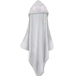 Elephant Grey and Pink Towel & Wash Cloth Set