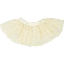 Fairy White And Golden Tutu Skirt And Accessory Set