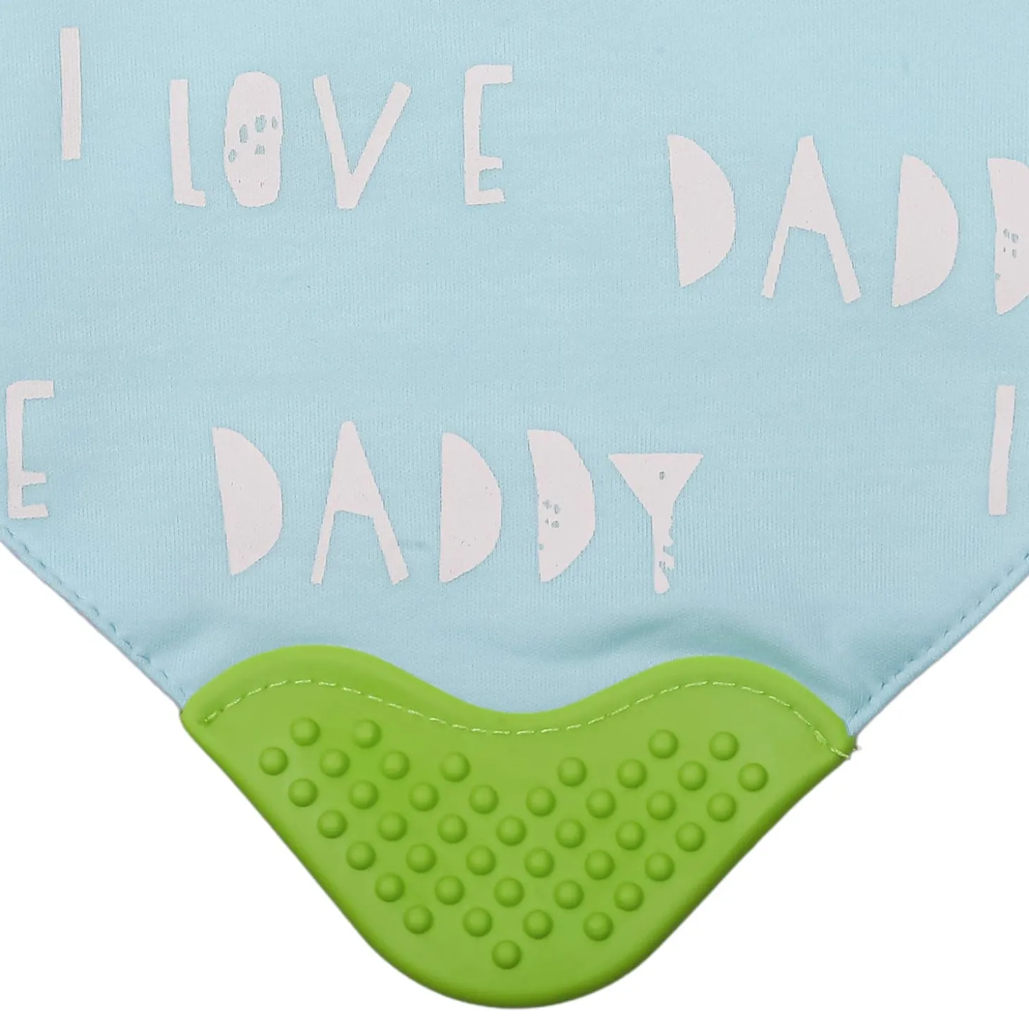 Feeding Bandana Bibs Pack Of 2 I Love Mummy White And Blue
