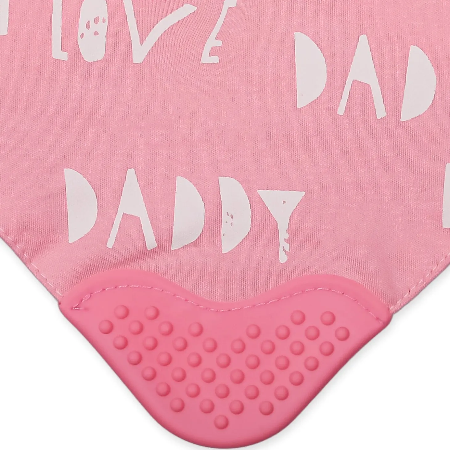 Feeding Bandana Bibs Pack Of 2 I Love Mummy White And Pink