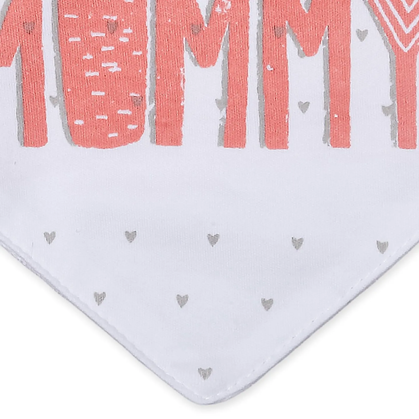 Feeding Bandana Bibs Pack Of 2 I Love Mummy White And Pink