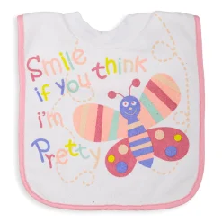 Feeding Bib Butterfly Multicolour