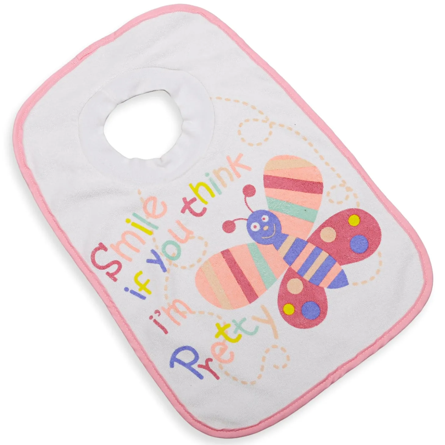 Feeding Bib Butterfly Multicolour