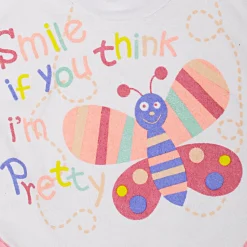 Feeding Bib Butterfly Multicolour