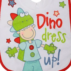 Feeding Bib Dino Dress Up Multicolour