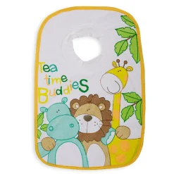 Feeding Bib Jungle Buddies Multicolour