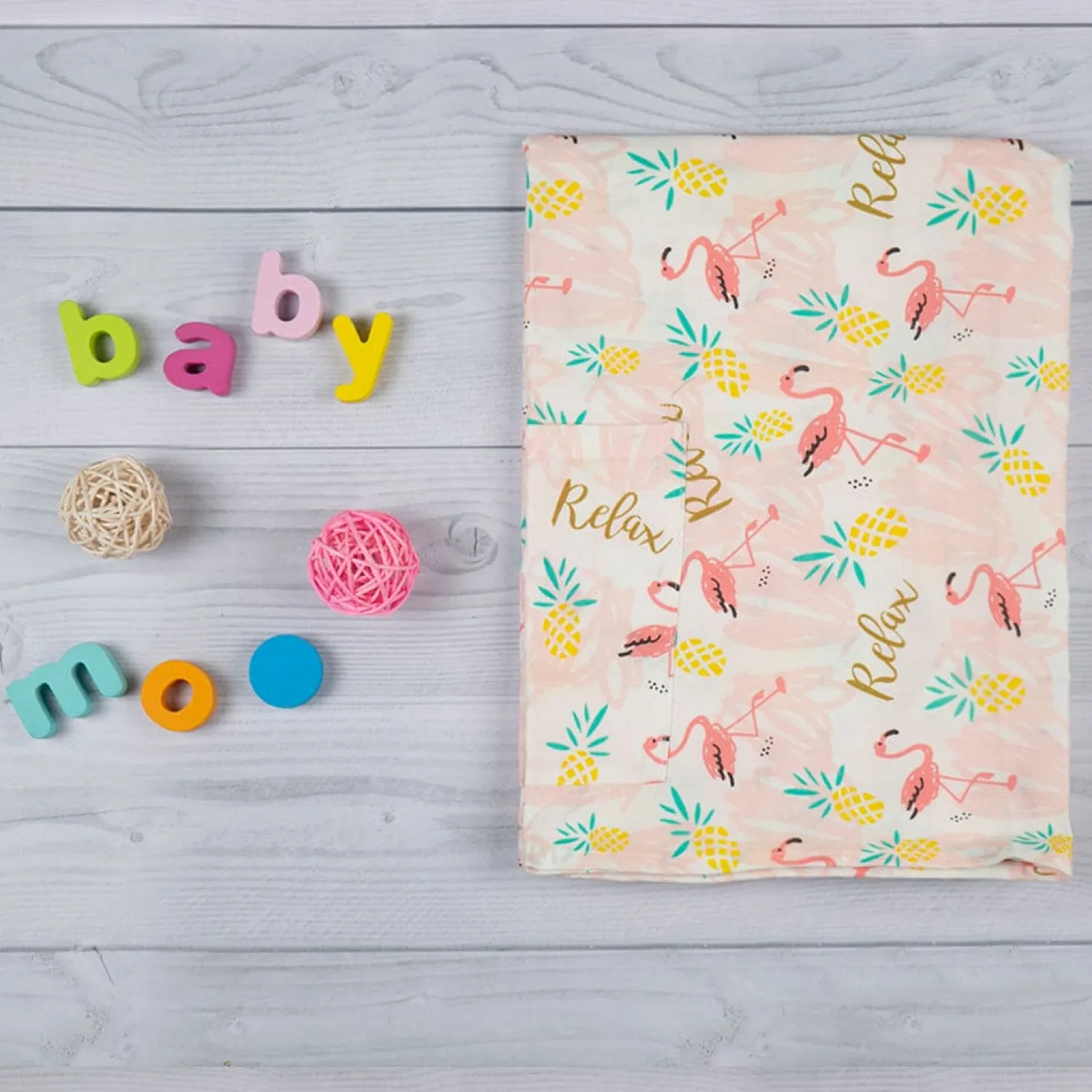 Flamingo Pink Nursing Cover