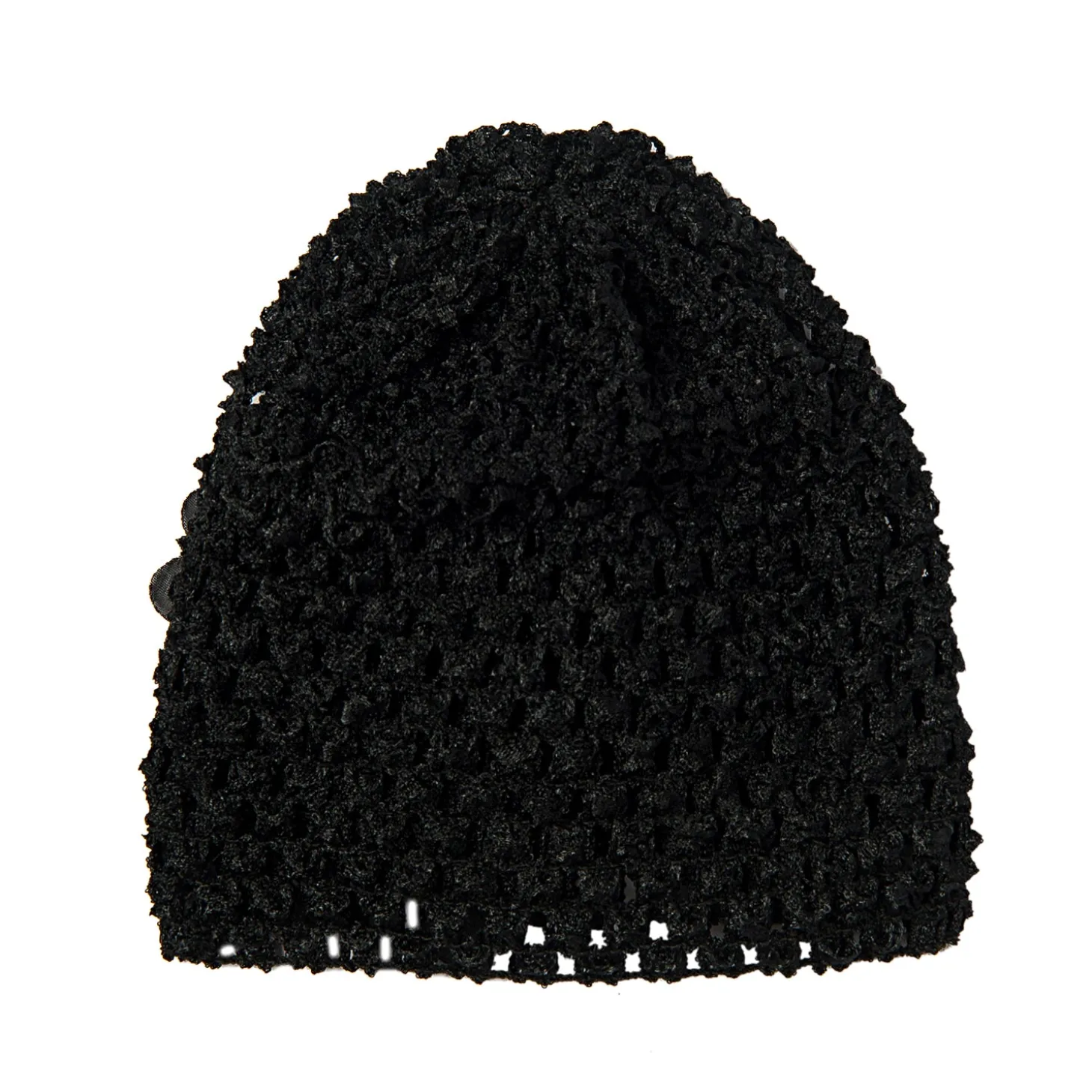 Floral Black Socks And Cap Set