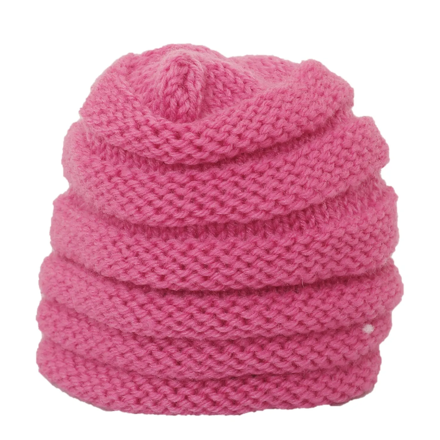 Floral Hot Pink Turban Cap