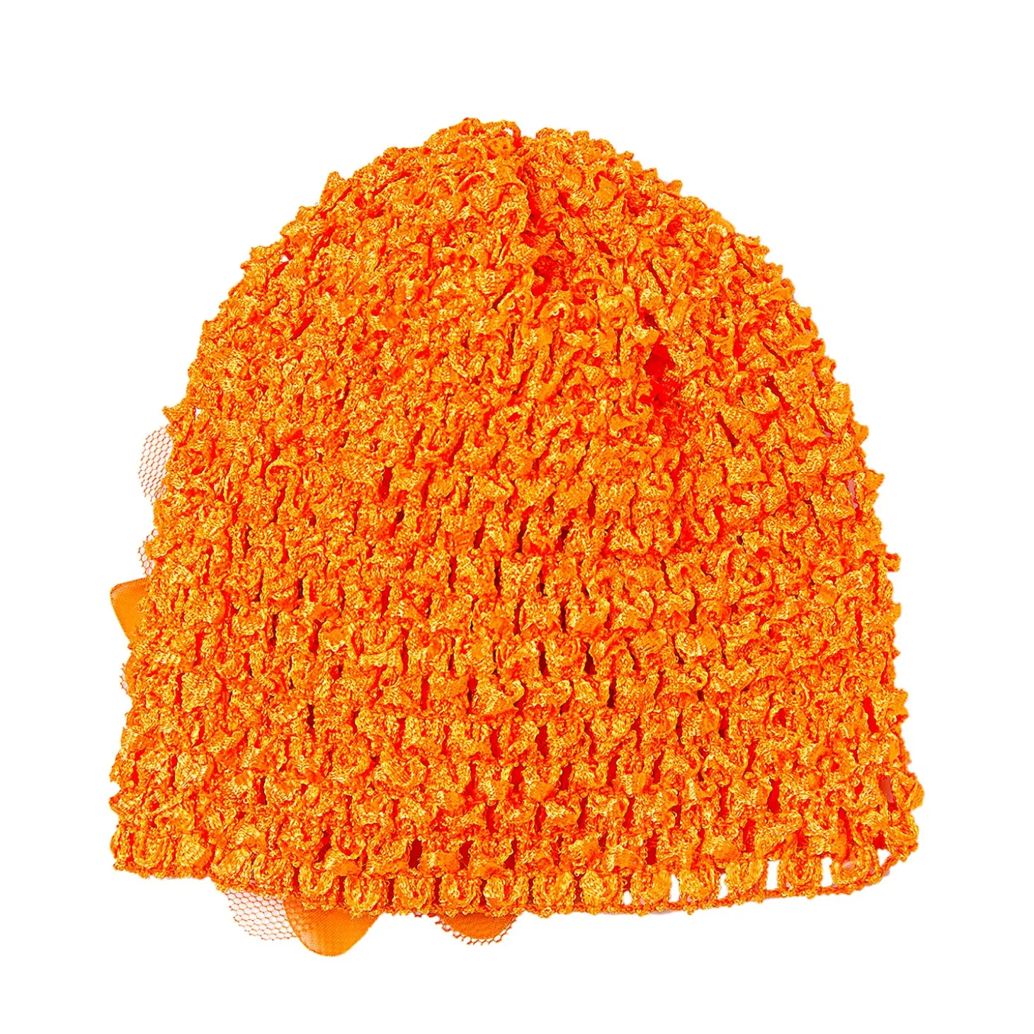 Floral Orange Socks And Cap Set