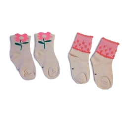 Floral Pastel Shades 5 Pk Socks