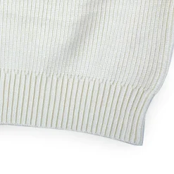 Flowers And Frills Premium Full Sleeves Knitted Sweater - Off White