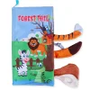 Forest Tail Early Children Sensory Development Interactive 3D Cloth Book With Rustle Paper - Multicolour