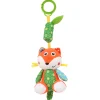 Fox Orange And Green Hanging Musical Toy