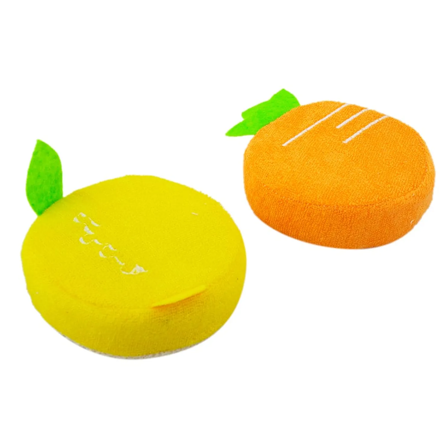 Fresh & Fruity Multicolour 2 Pk Bath Sponge