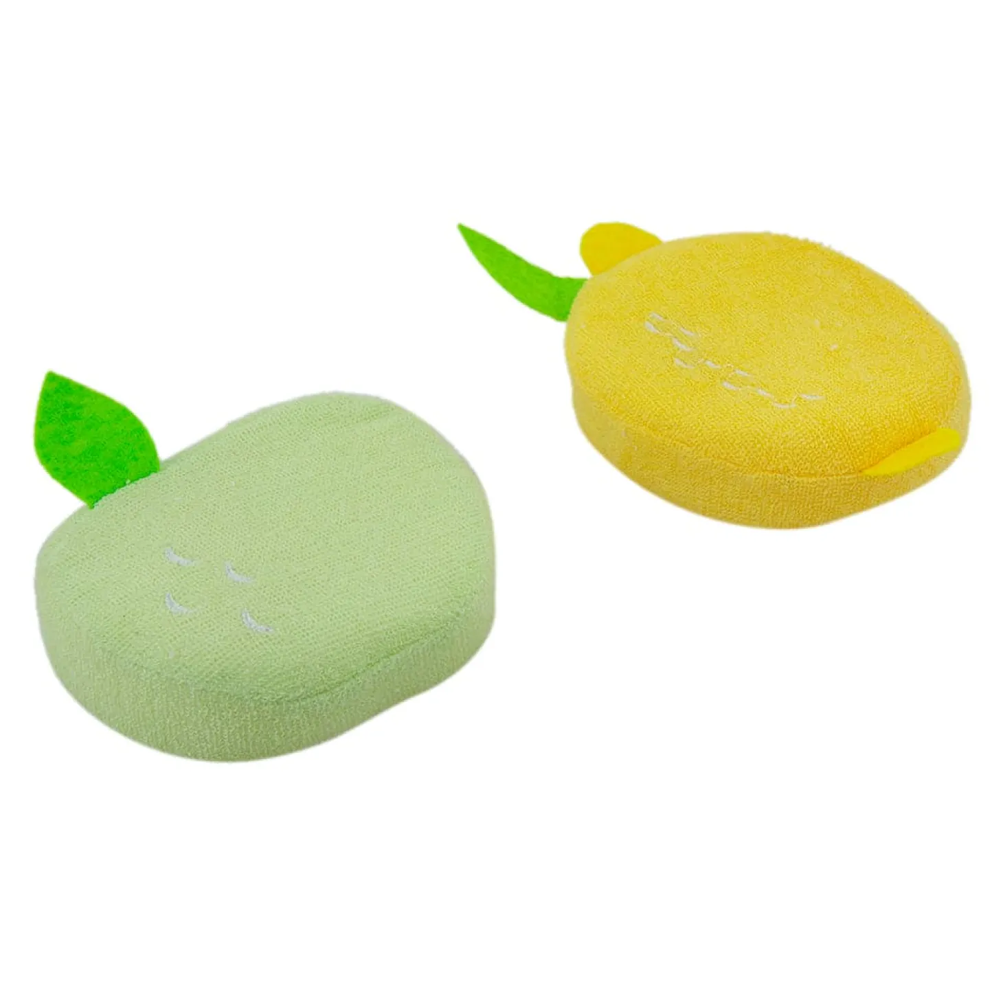 Fresh & Fruity Multicolour 2 Pk Bath Sponge
