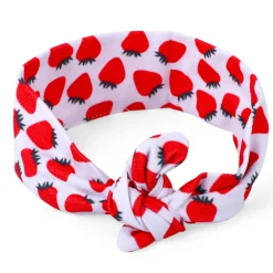 Fruitilicious Bow Knot Headbands 2 Pcs - Red