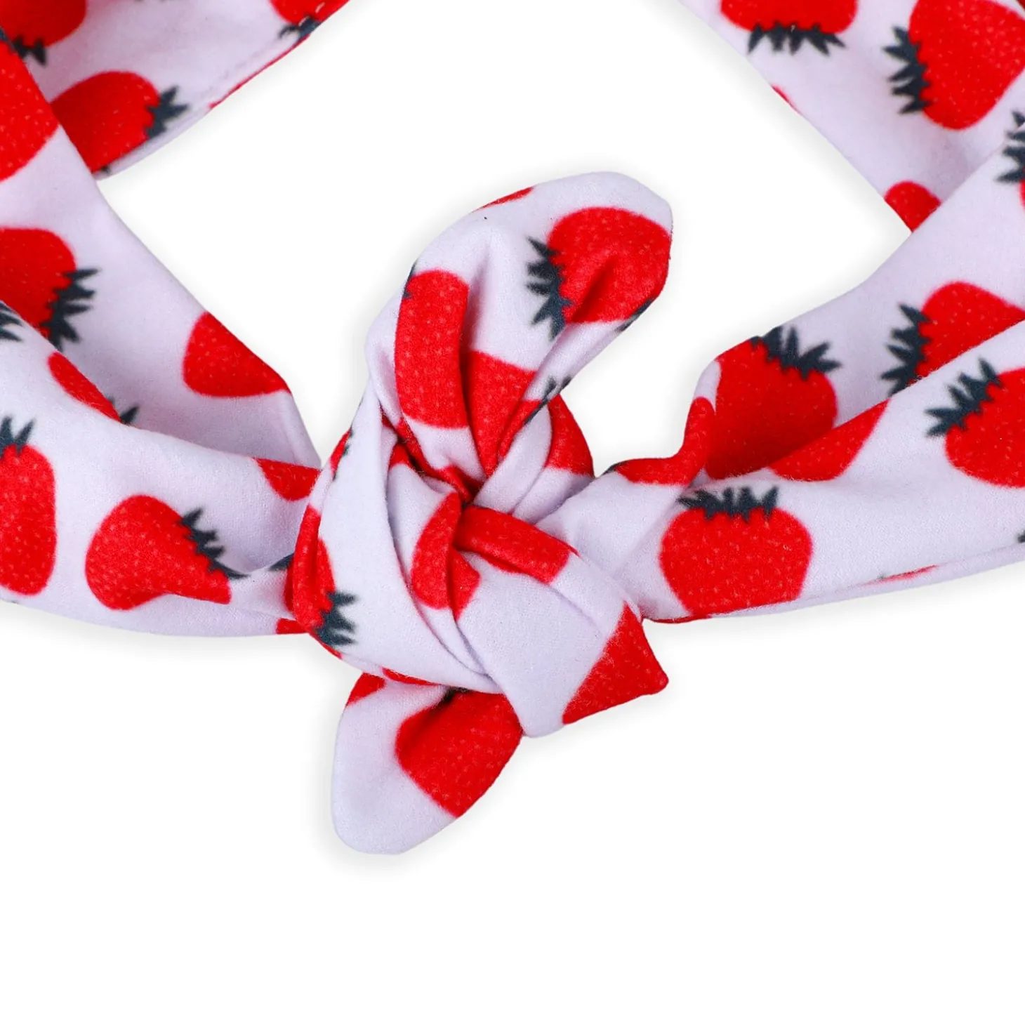 Fruitilicious Bow Knot Headbands 2 Pcs - Red