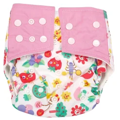 Fruity Fun Pink And Multicolour Reusable Diaper