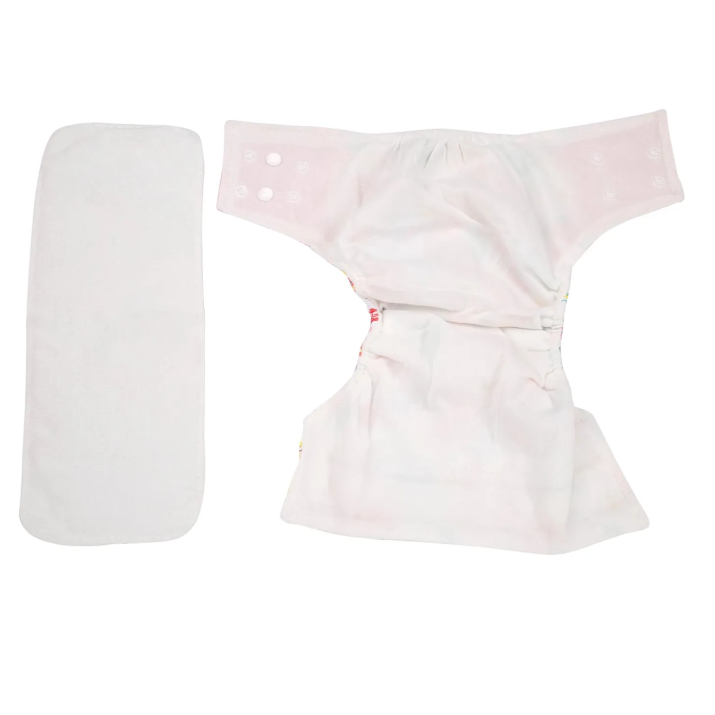 Fruity Fun Pink And Multicolour Reusable Diaper