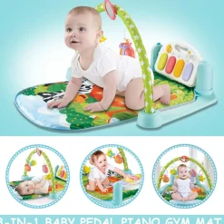 Fun In The Jungle Multicolour Piano Activity Gym
