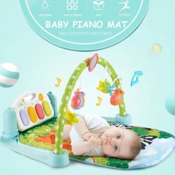 Fun In The Jungle Multicolour Piano Activity Gym