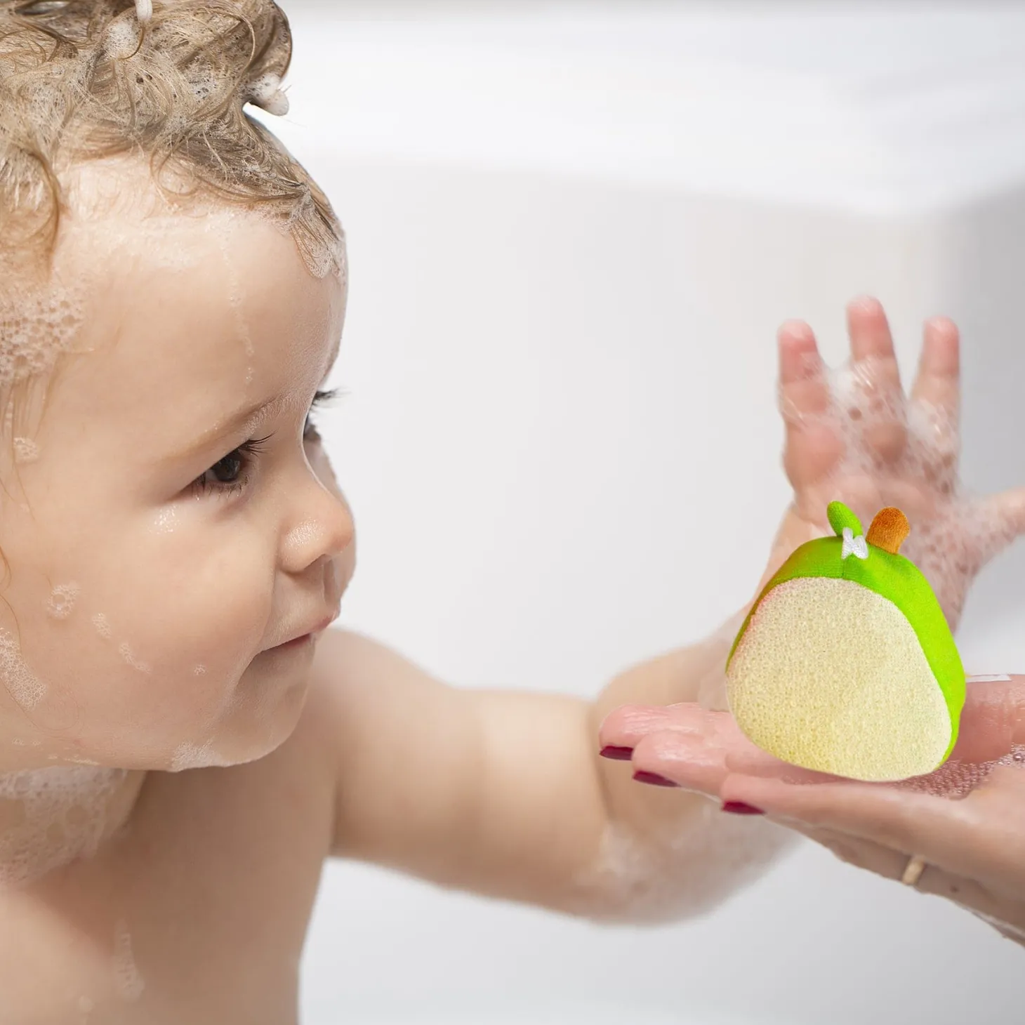 Fun Time With Fruits Multicolour 2 Pk Bath Sponge