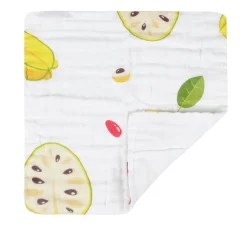 Fun With Fruits Multicolour 3 Pk Large Muslin Napkin