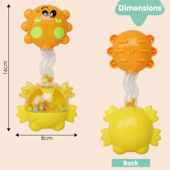 Fun-filled Multicolour Rattle Toy