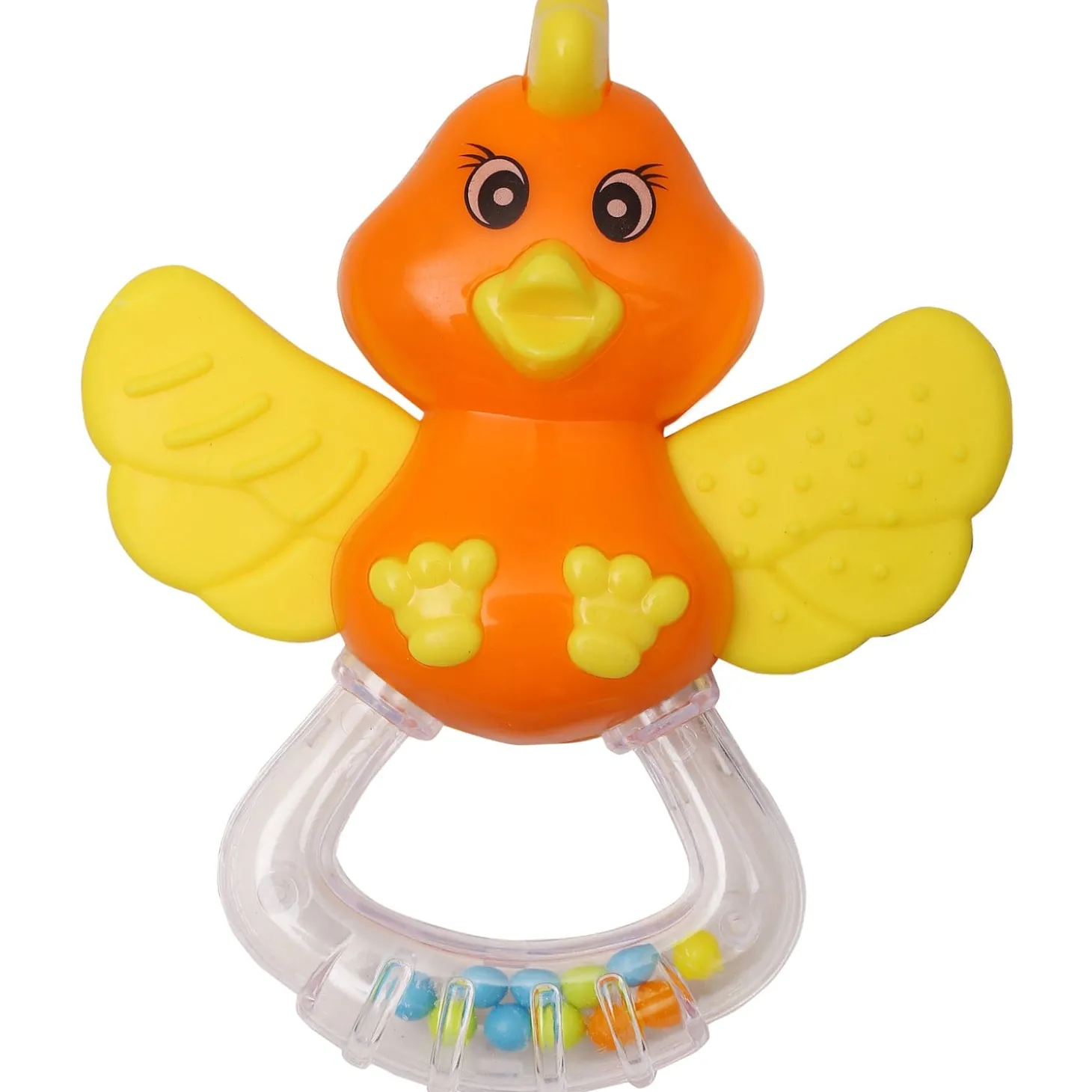Fun-filled Multicolour Set of 3 Musical Rattle Teether