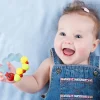 Growing Caterpillar Multicolour Rattle Teether