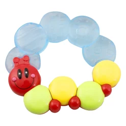 Growing Caterpillar Multicolour Rattle Teether