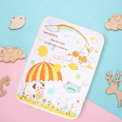 Happy Dreaming Yellow Water-resistant Bed Protector