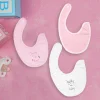 Happy Mommy Daddy Pink 3 Pk Bibs